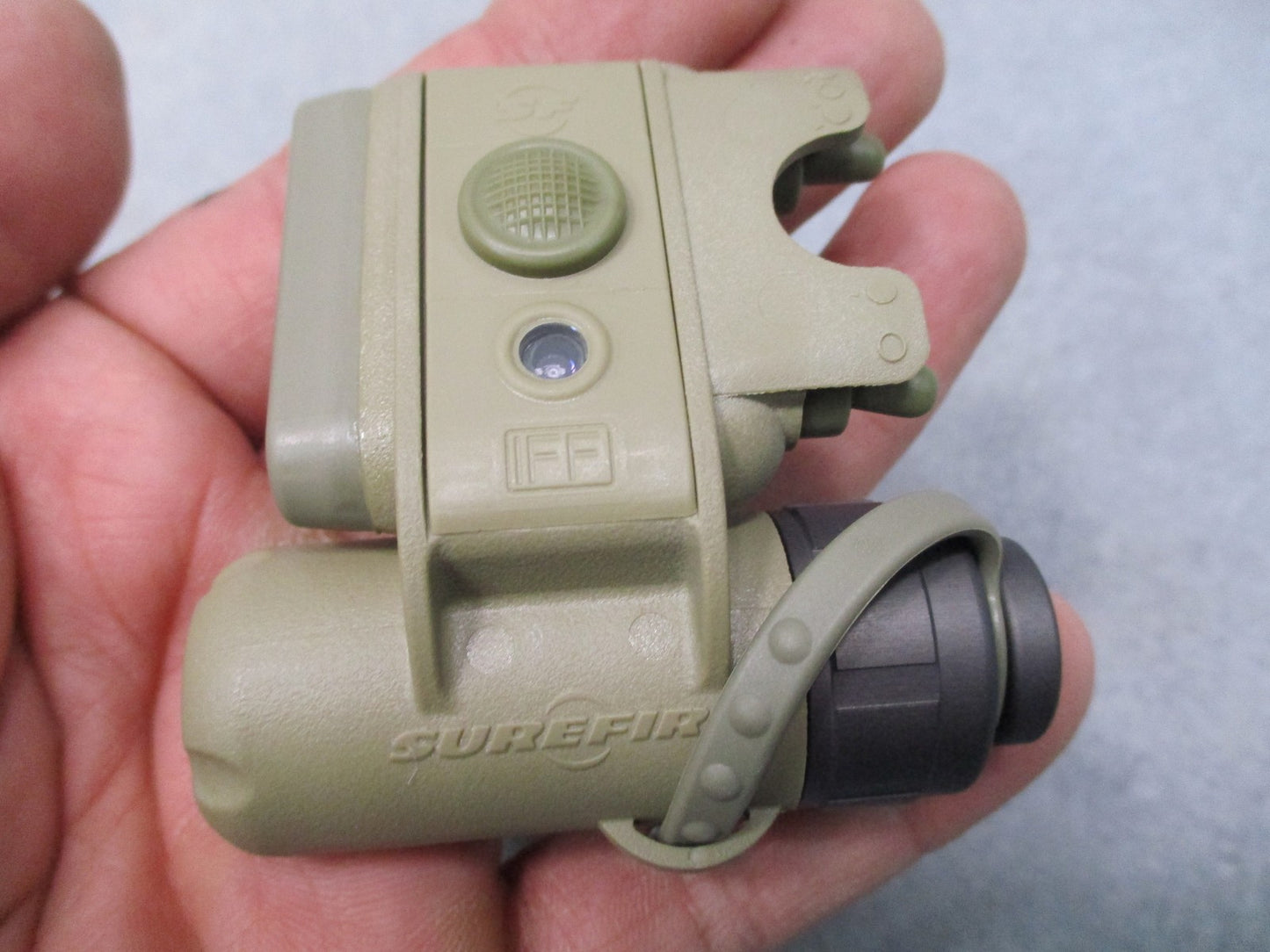 SureFire HL1-A-TN Helmet Light Tan White/IR LED Hands-Free Tactical Light