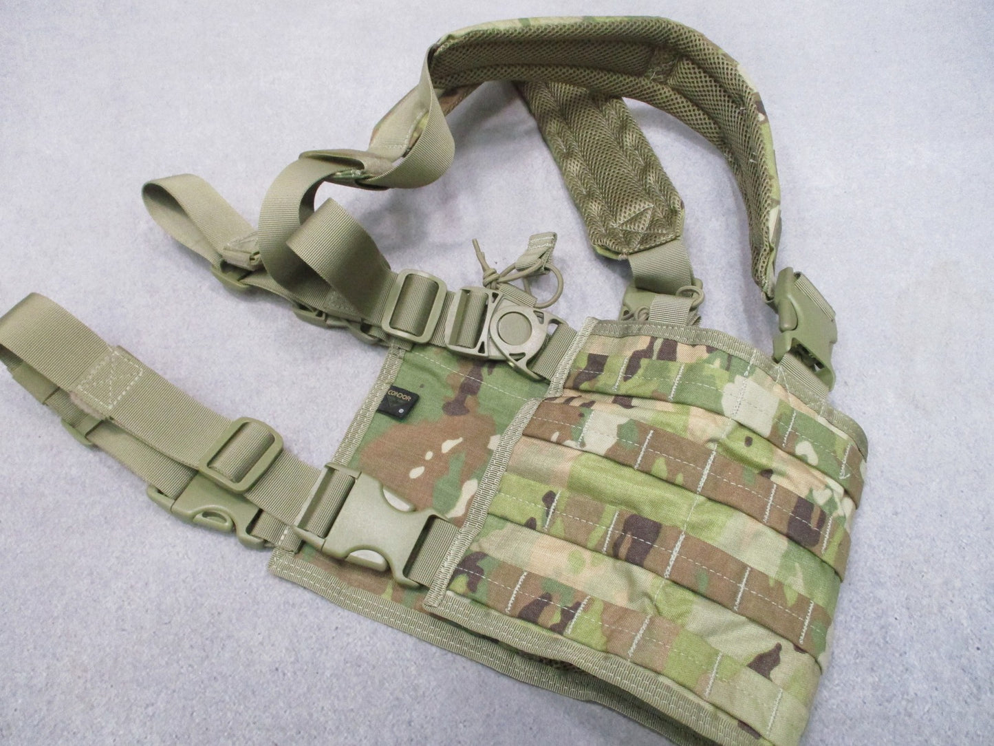 Condor Recon Chest Rig MultiCam Tactical MOLLE Vest Modular Gear