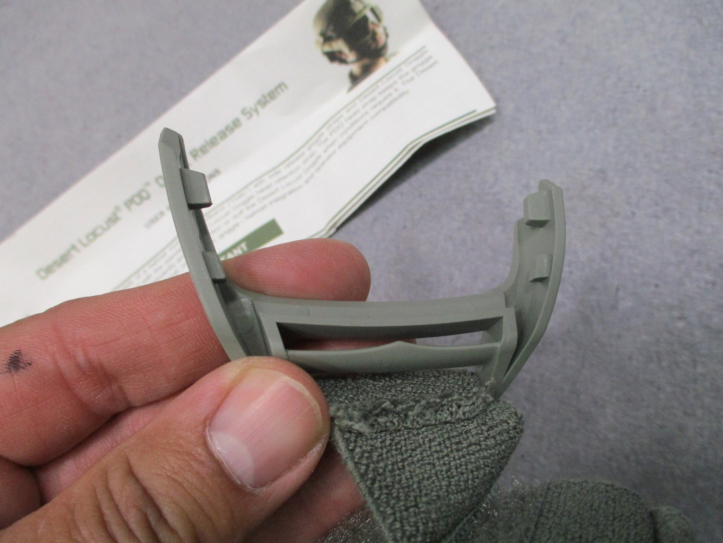 Revision Desert Locust PDQ Quick Release System Goggle Strap Kit - New
