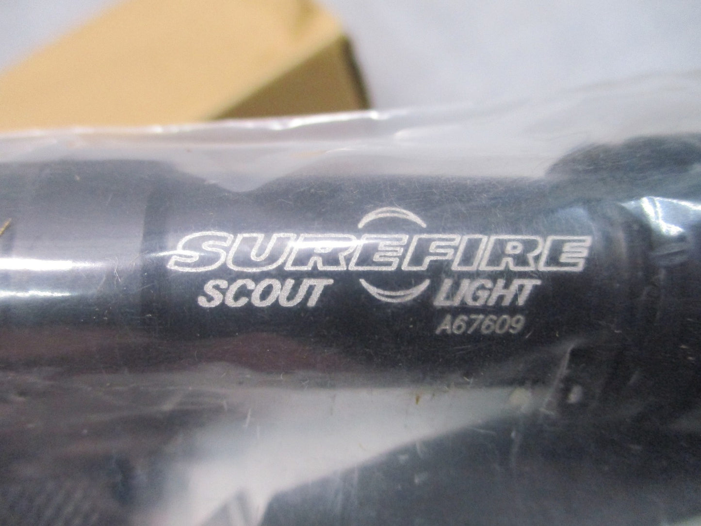 SureFire M600A Scout Light 100 Lumen 6V w/ Pressure Switch NOS Rail Mounted