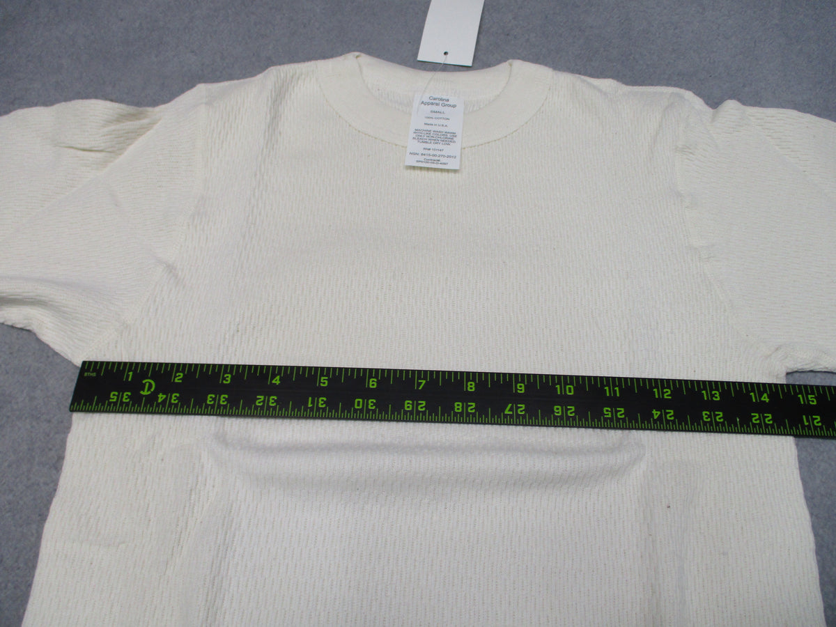 USGI ECW Extreme Cold Weather Undershirt Small Cotton NSN 8415-00-270-2012 NOS