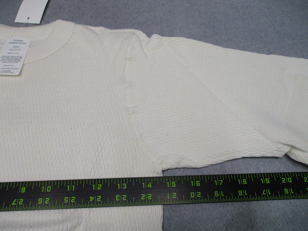 USGI ECW Extreme Cold Weather Undershirt Small Cotton NSN 8415-00-270-2012 NOS