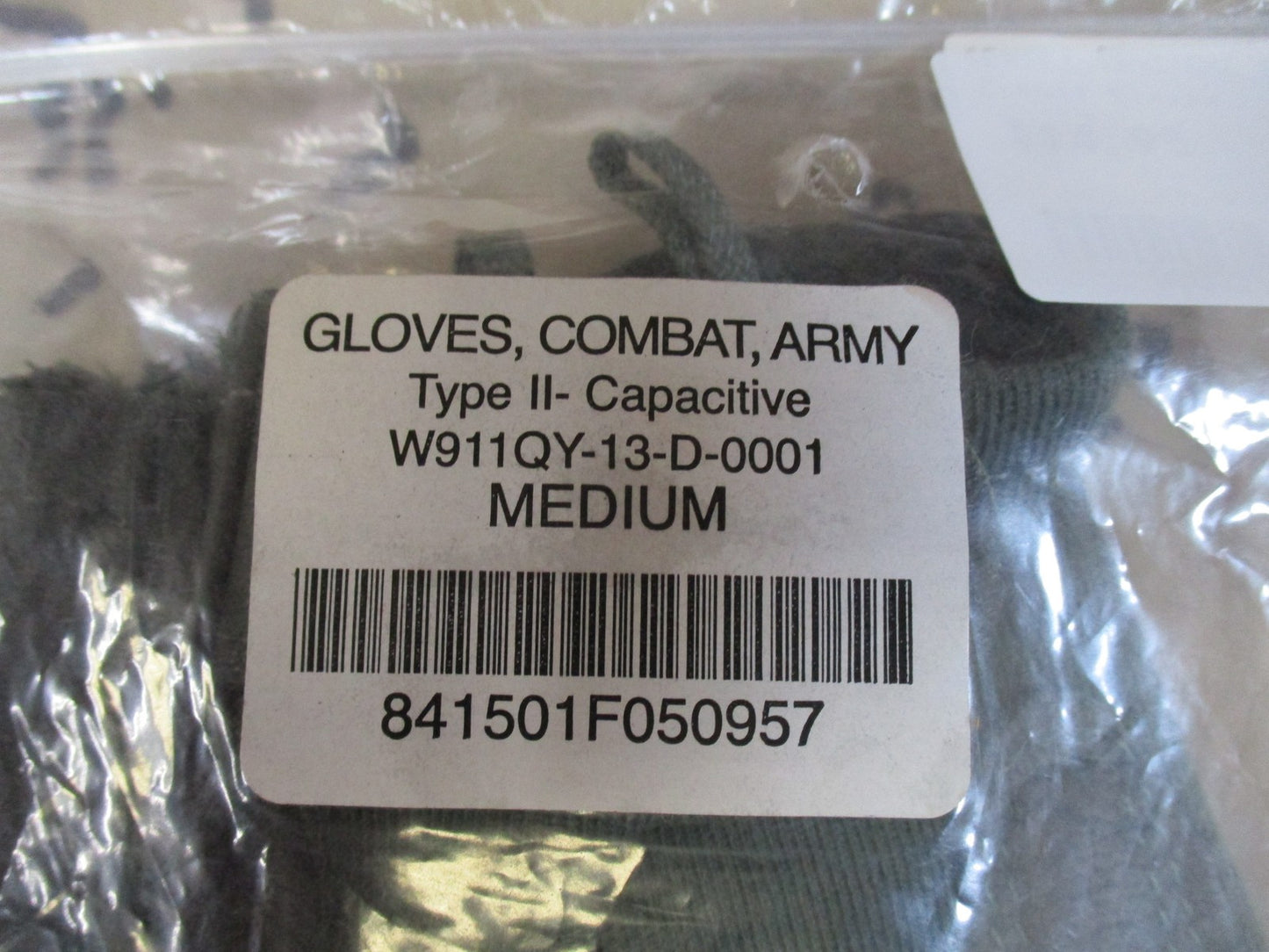 New HWI Gear Combat Gloves Type II Capacitive USGI Military Issue Size Medium