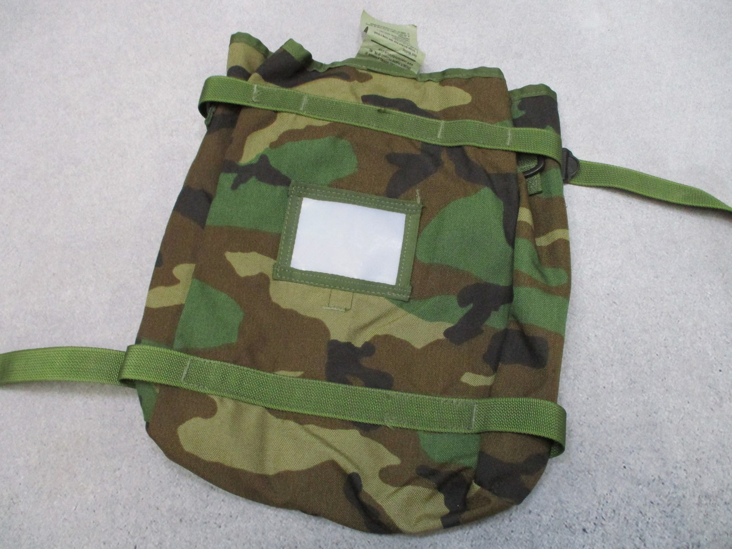 USGI MOLLE Radio Pouch Insert Woodland Camo Large Rucksack NSN 8465-01-465-2057