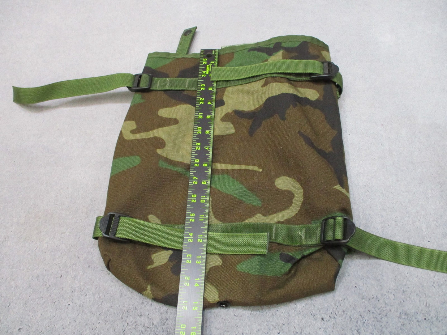 USGI MOLLE Radio Pouch Insert Woodland Camo Large Rucksack NSN 8465-01-465-2057