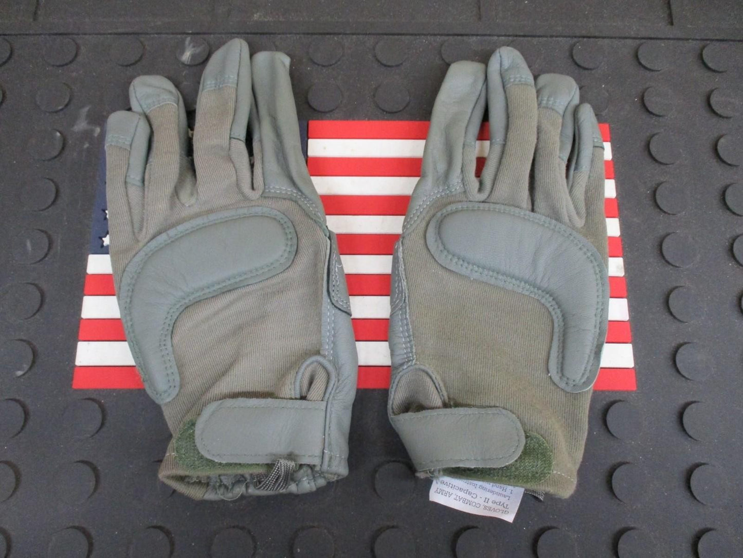 NEW US ARMY COMBAT GLOVE CUT/FIRE RESISTANT LARGE FOLIAGE HATCH HWI TYPE II