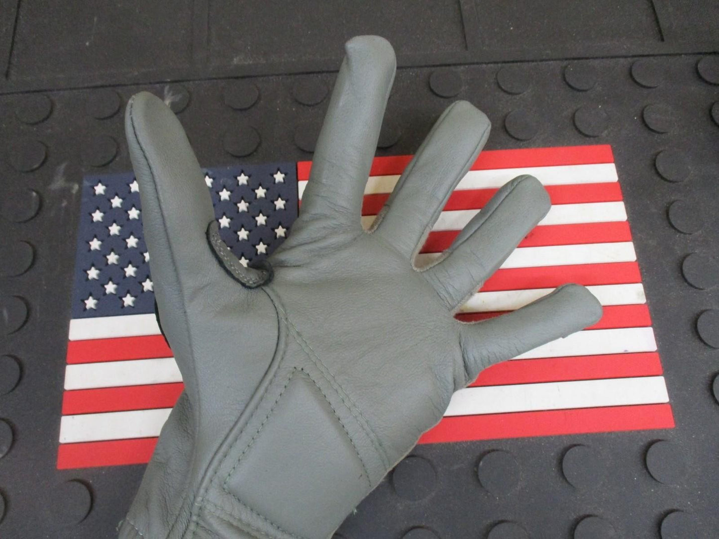 NEW US ARMY COMBAT GLOVE CUT/FIRE RESISTANT LARGE FOLIAGE HATCH HWI TYPE II