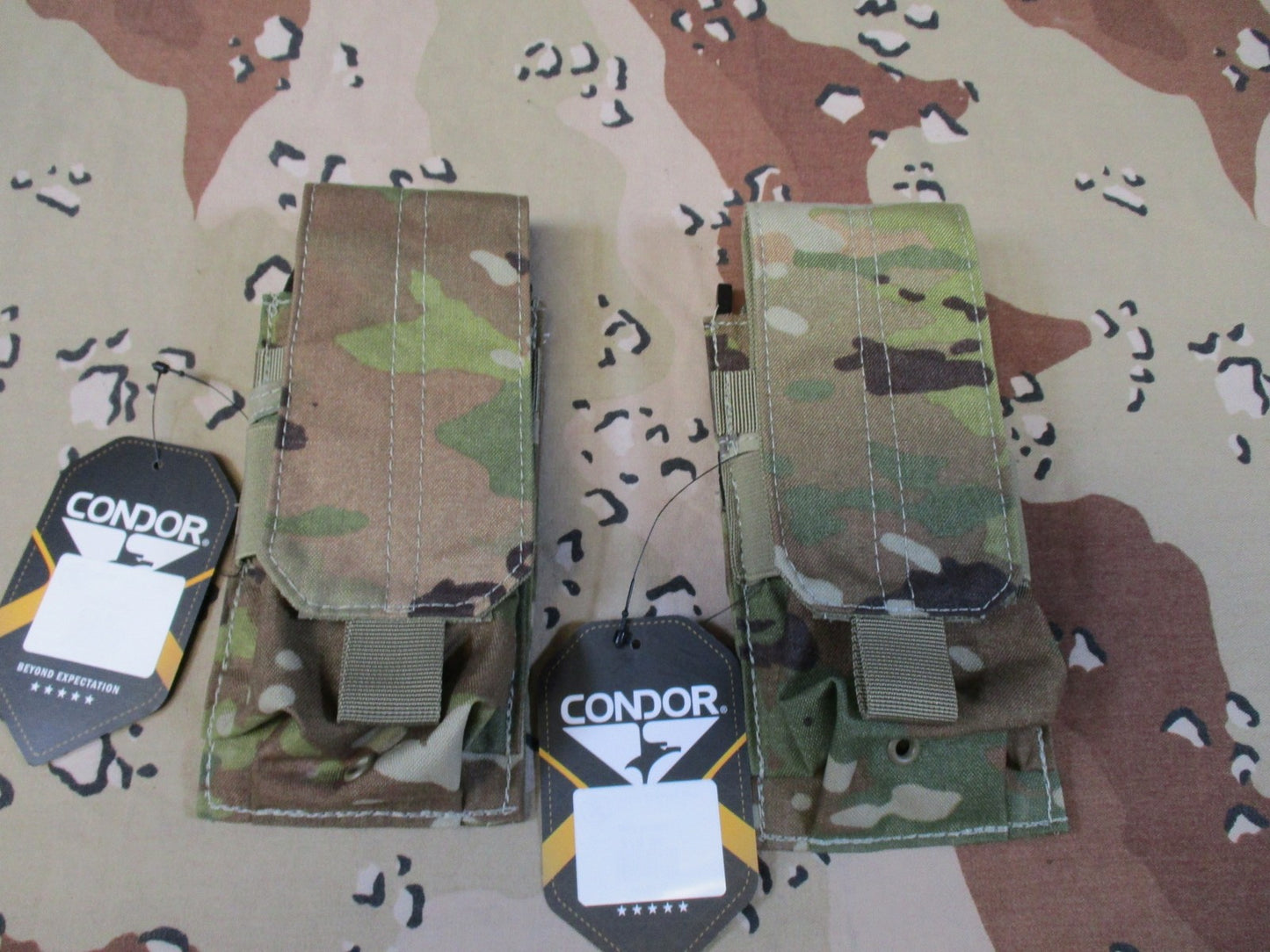 2x New Condor MA5-800 Scorpion Single Mag Pouch MultiCam MOLLE Tactical Gear