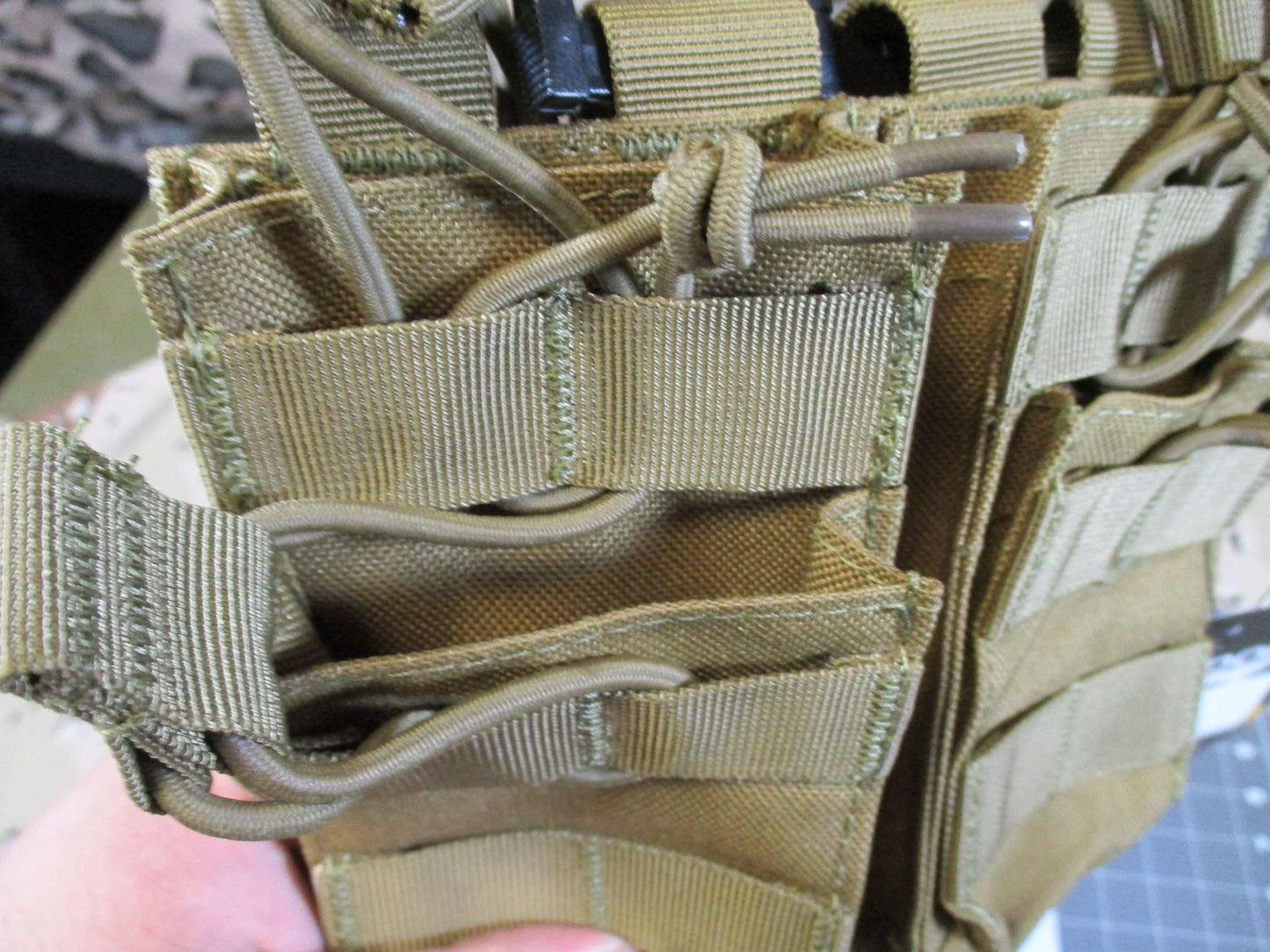 New Condor MA43 Double Stacker Mag Pouch Coyote Brown MOLLE Tactical Gear