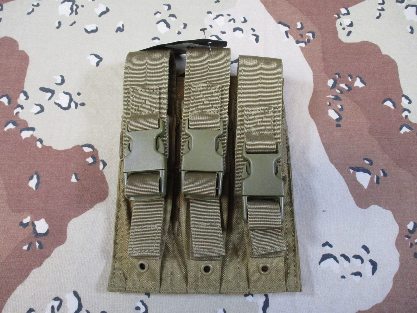 Condor MA37 Triple Magazine Pouch Coyote Brown MOLLE Tactical