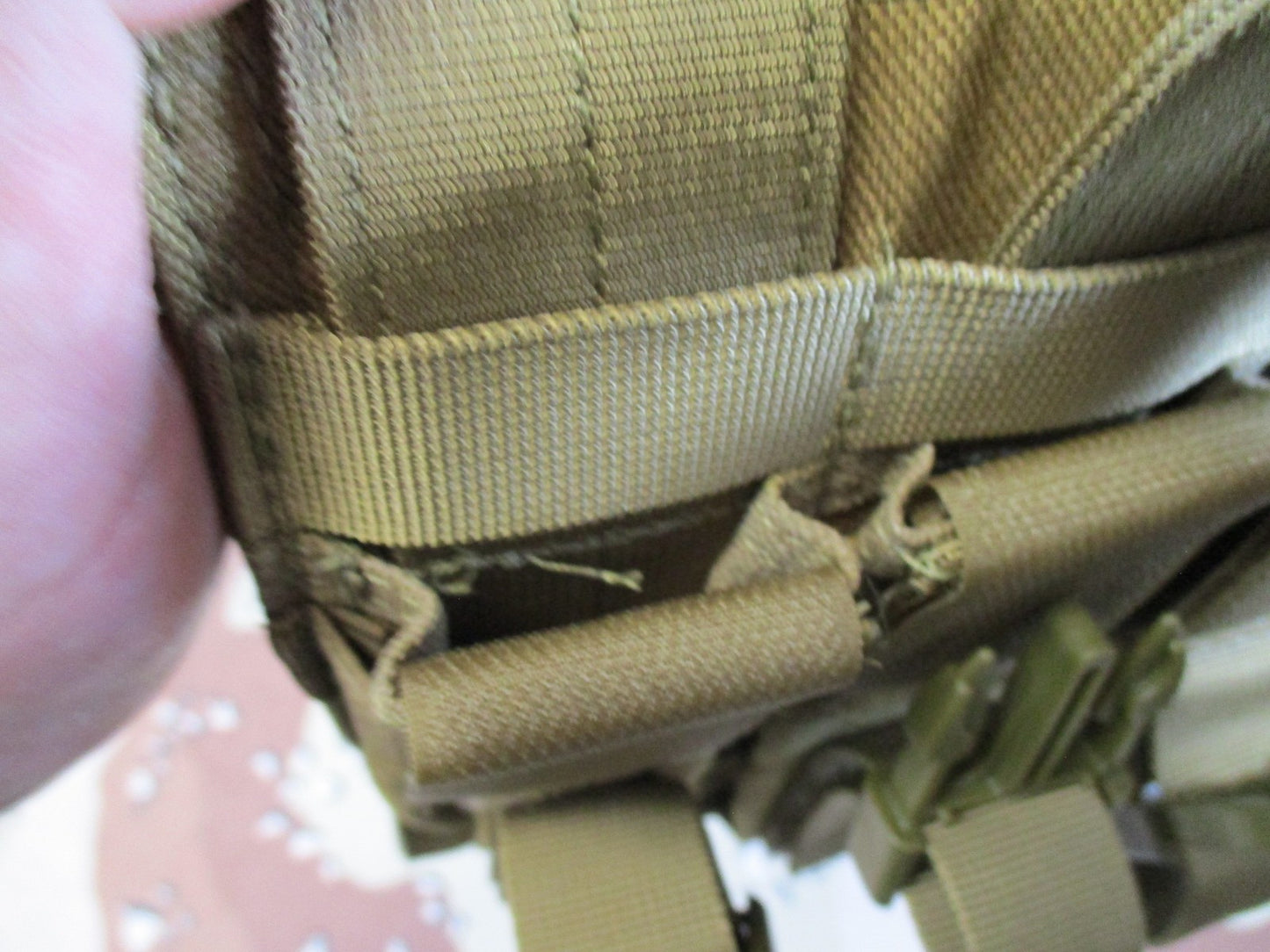 Condor MA37 Triple Magazine Pouch Coyote Brown MOLLE Tactical