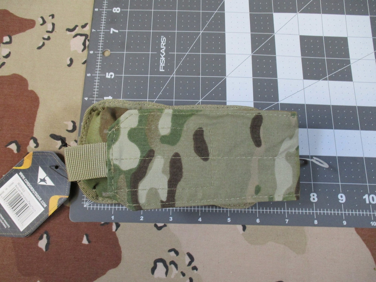 New Condor Multicam Buttstock Mag Pouch Tactical Gear Accessory