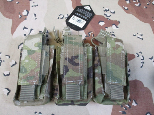 Condor Gen2 Triple Kangaroo Mag Pouch Scorpion Tactical MOLLE Magazine Carrier