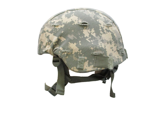 ACH Advanced Combat Helmet Size Medium Foliage Green w/ Pads Chinstrap Ballistic