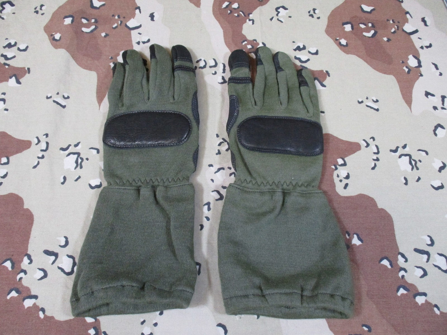 Hatch Operator Tactical Gloves SOG-650 Leather Green Size XL New