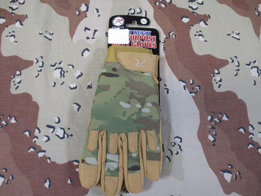 New Rothco Lightweight All Purpose Duty Gloves Multicam Tactical Size 2XL