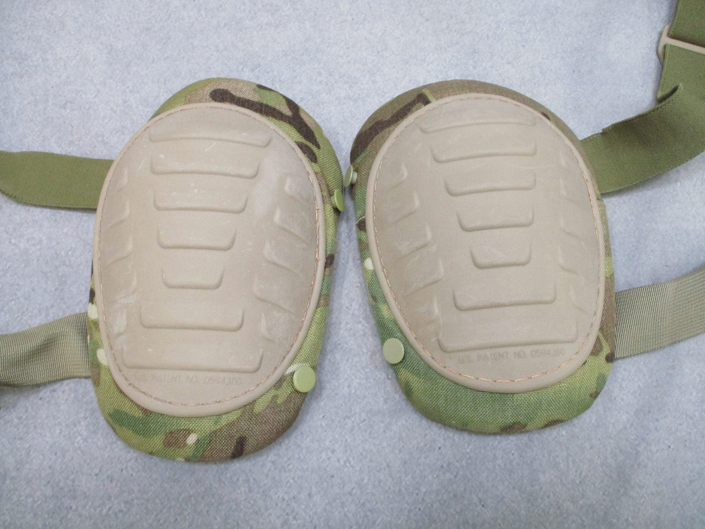 McGuire-Nicholas Tactical Knee Pads Multi-Cam Pair Made in USA Used Excellent
