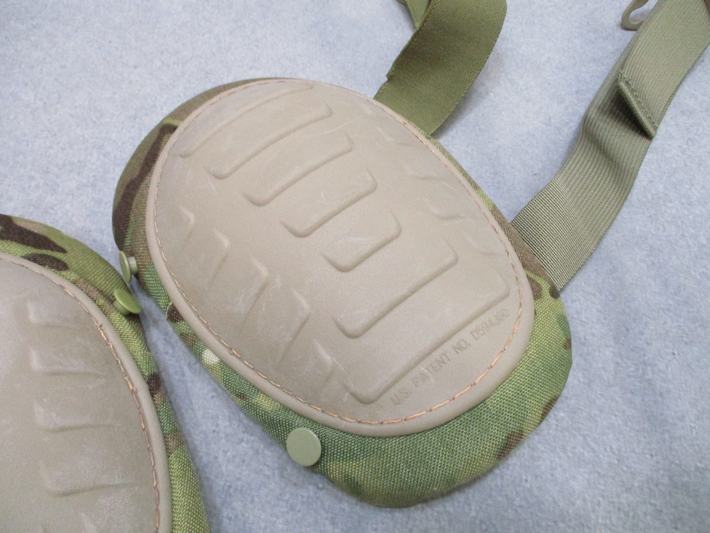 McGuire-Nicholas Tactical Knee Pads Multi-Cam Pair Made in USA Used Excellent