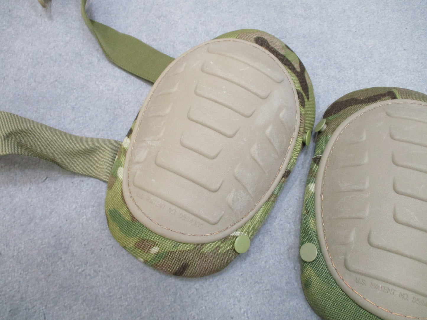 McGuire-Nicholas Tactical Knee Pads Multi-Cam Pair Made in USA Used Excellent