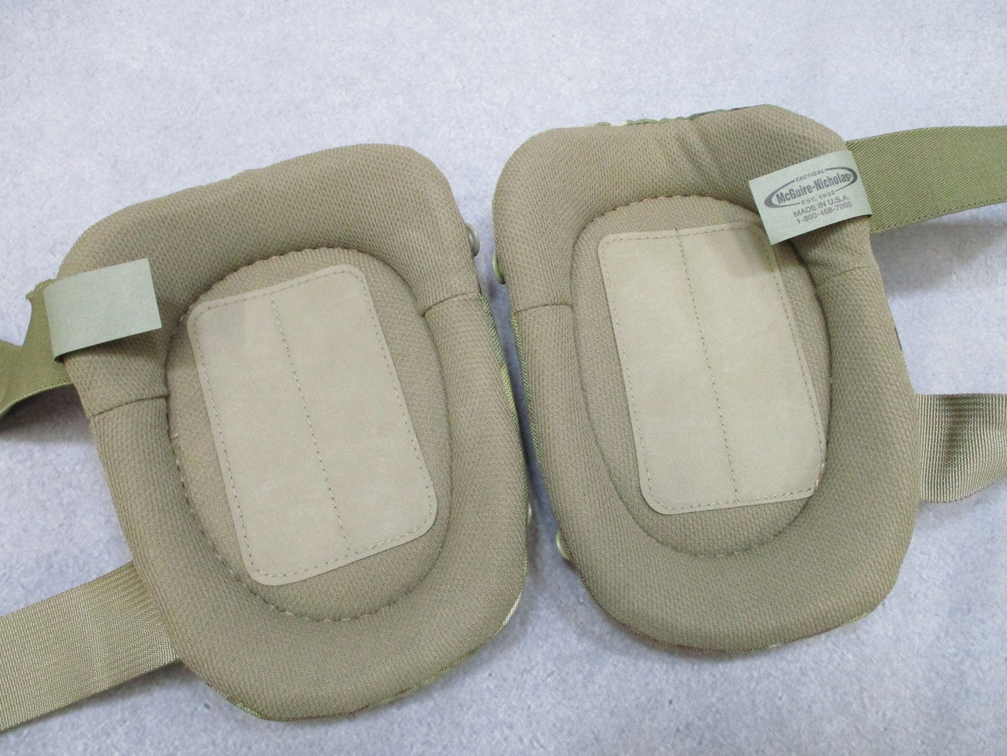 McGuire-Nicholas Tactical Knee Pads Multi-Cam Pair Made in USA Used Excellent