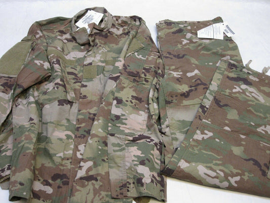 NEW STYLE ARMY OCP UNIFORM SET X-LARGE/REG SCORPION W2 FLAME RESISTANT TOP PANTS