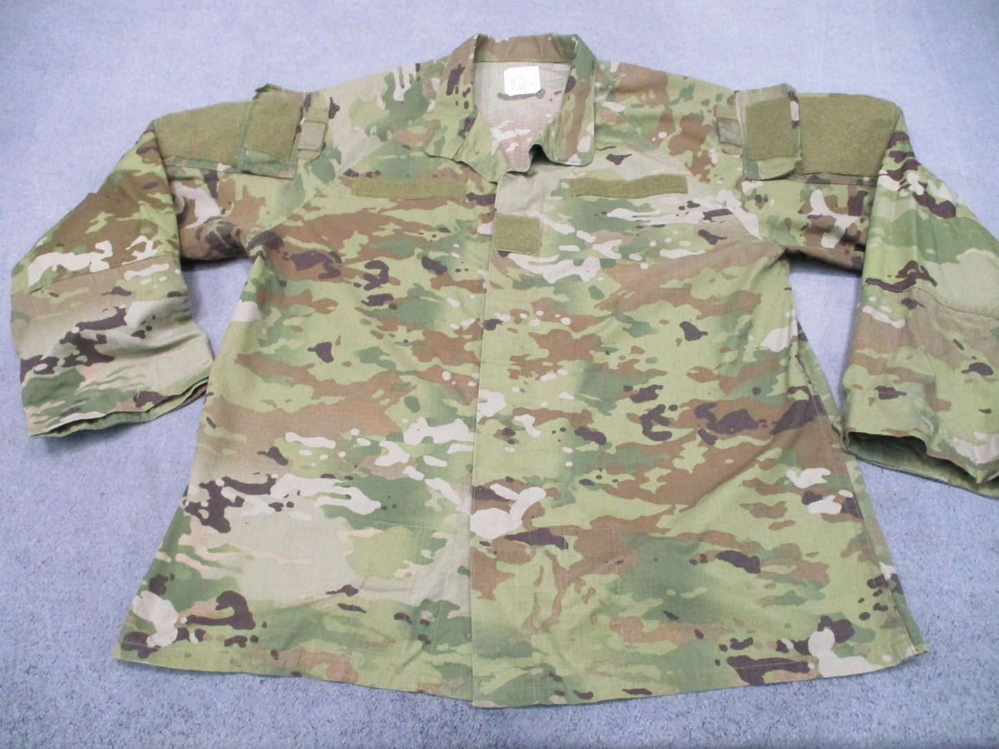 US Military Improved Hot Weather Combat Uniform Coat Jacket OCP Large Short