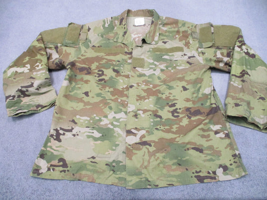 US Military Improved Hot Weather Combat Uniform Coat Jacket OCP Large Short
