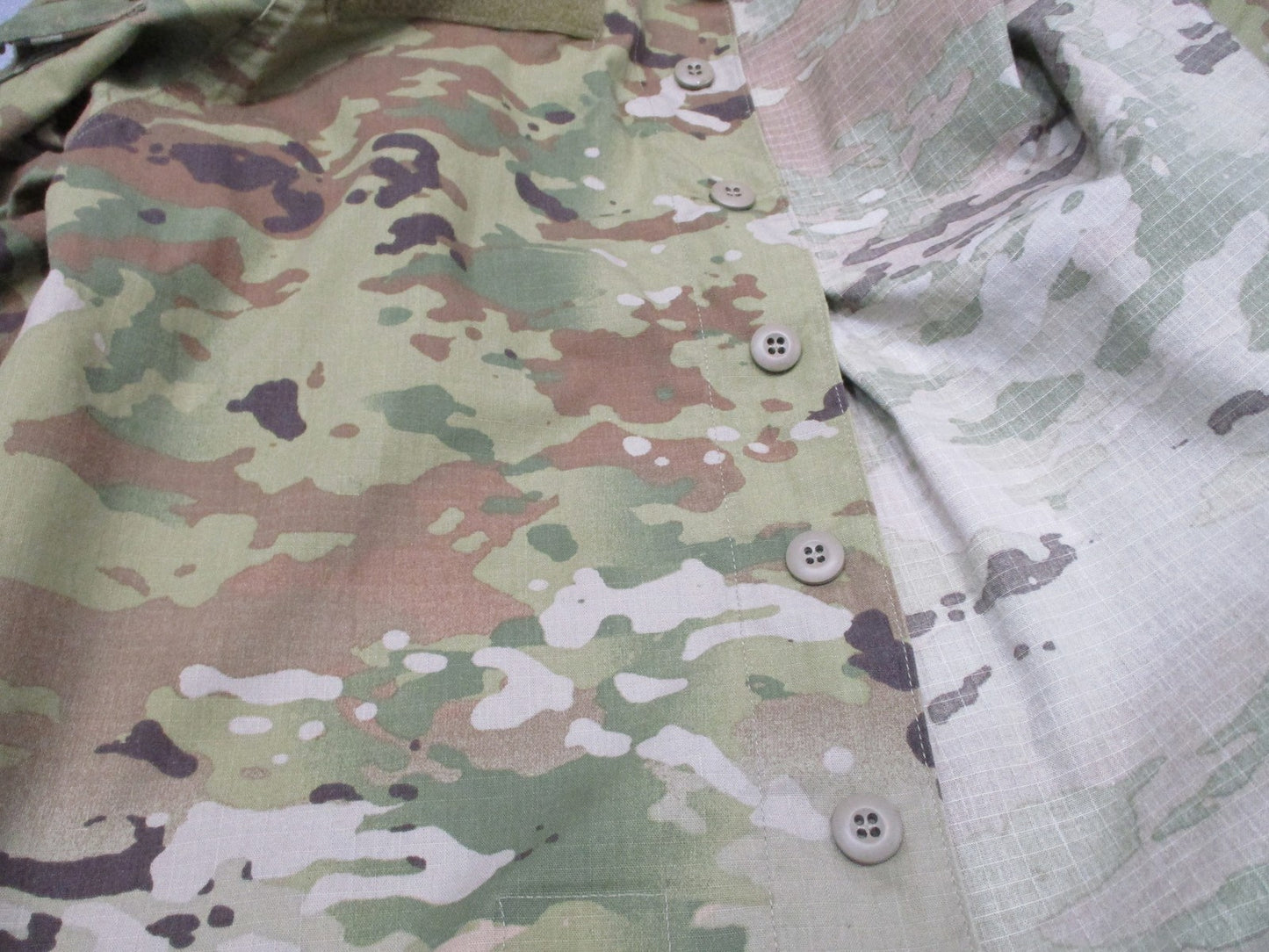 US Military Improved Hot Weather Combat Uniform Coat Jacket OCP Large Short