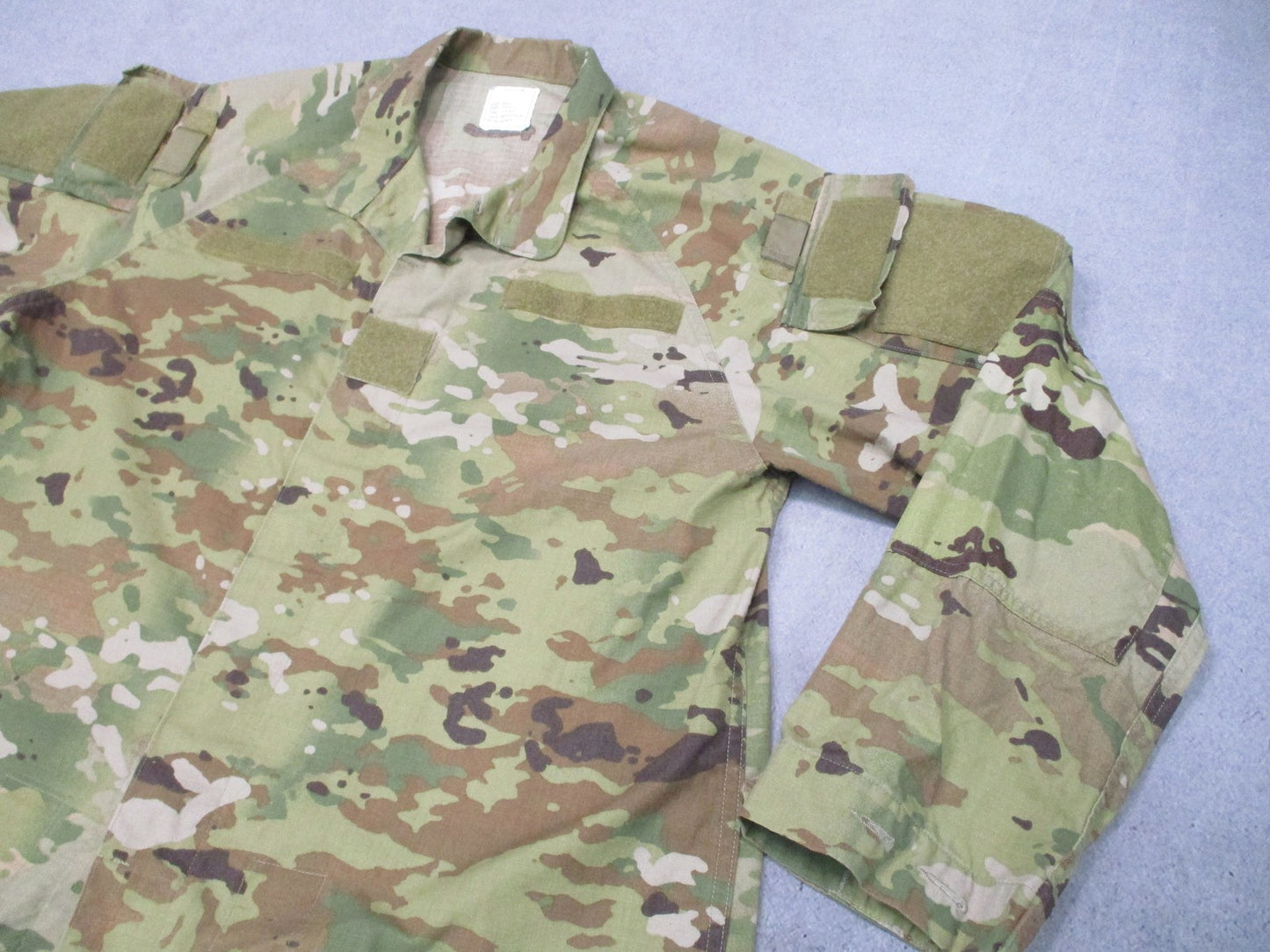 US Military Improved Hot Weather Combat Uniform Coat Jacket OCP Large Short