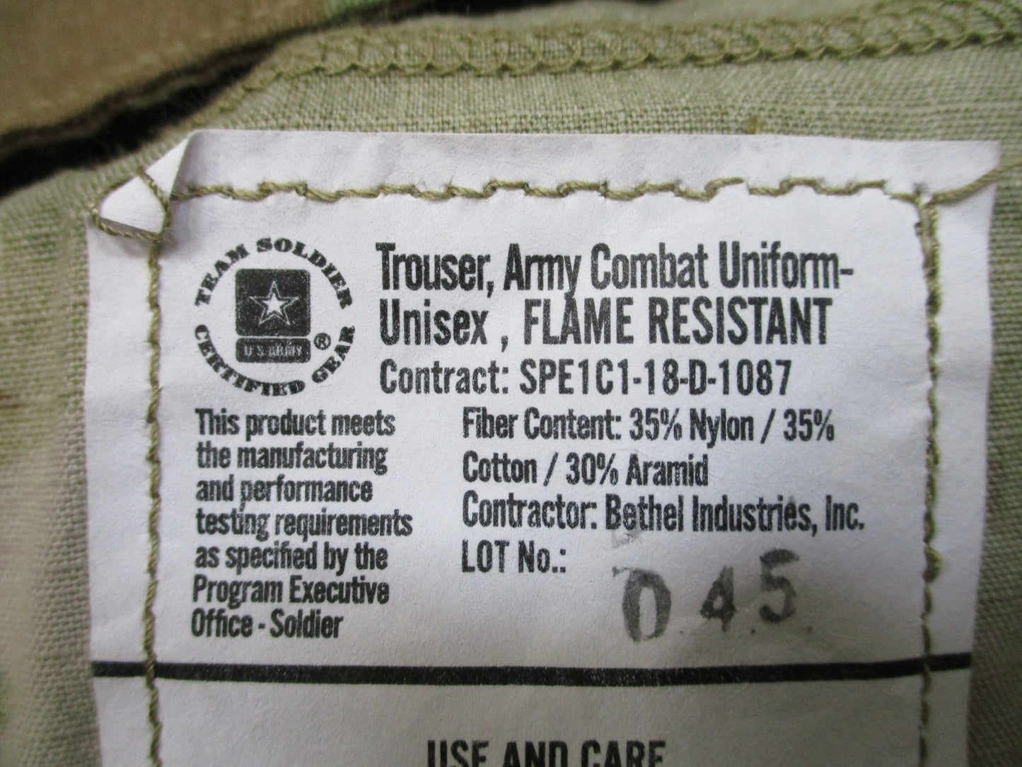 NEW US Army Issue ACU Flame Resistant Combat Trousers M-S OCP Scorpion Pants