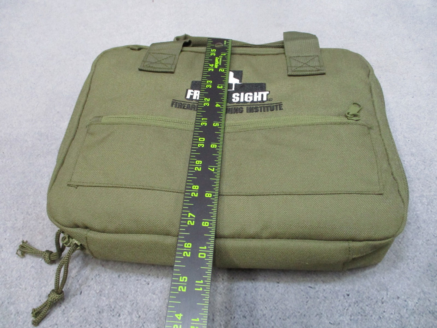 Front Sight Firearms Training Institute Pistol Case - Olive/Coyote - Very Good