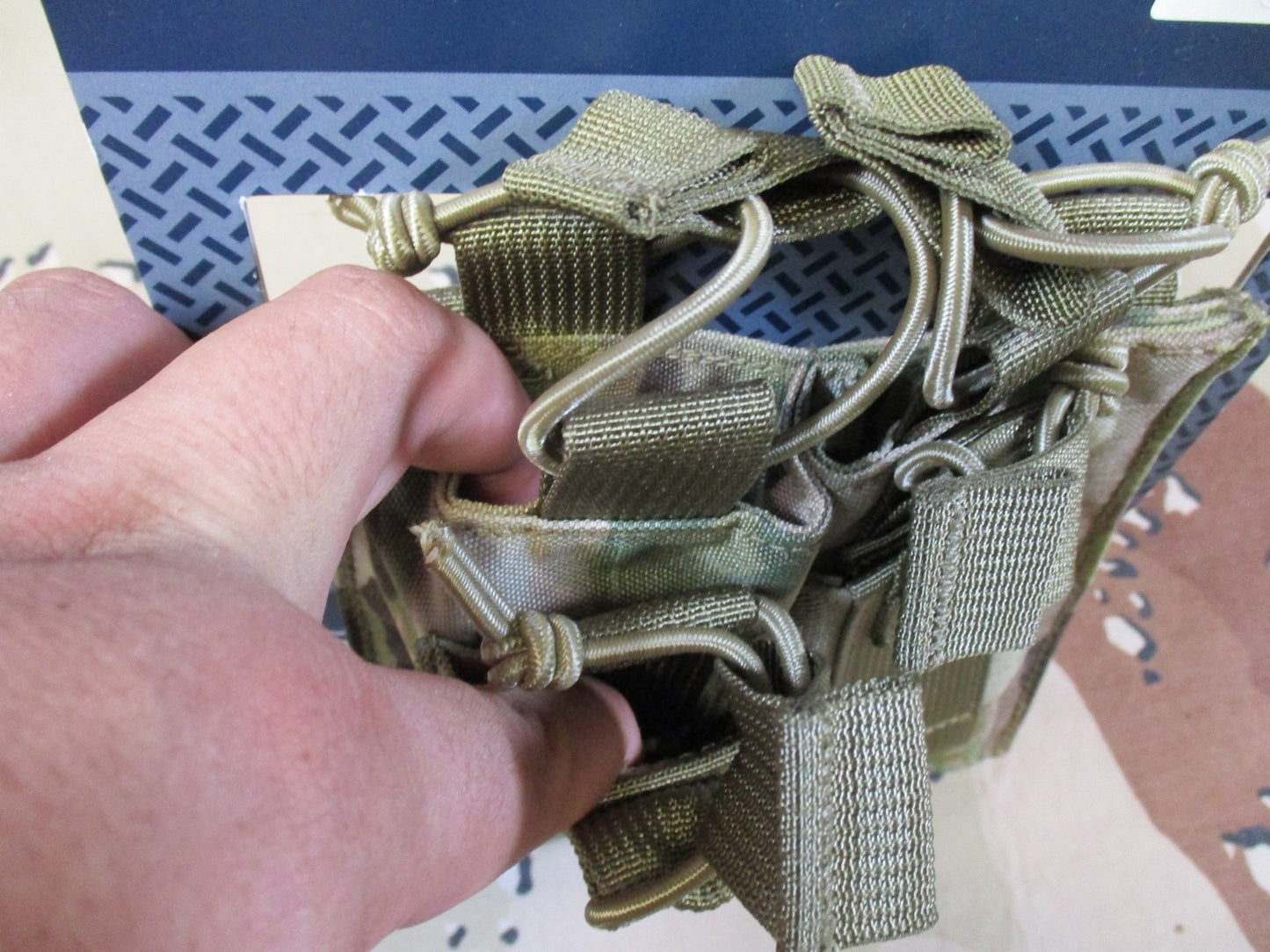 Propper M4 Double Magazine Pouch Shingle Multicam MOLLE Tactical Gear New