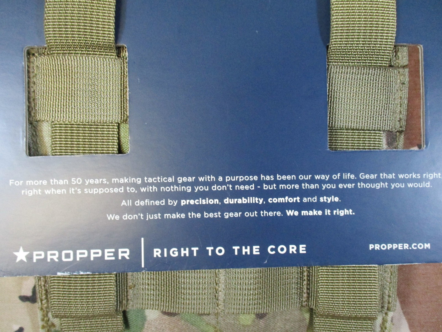 Propper M4 Double Magazine Pouch Shingle Multicam MOLLE Tactical Gear New