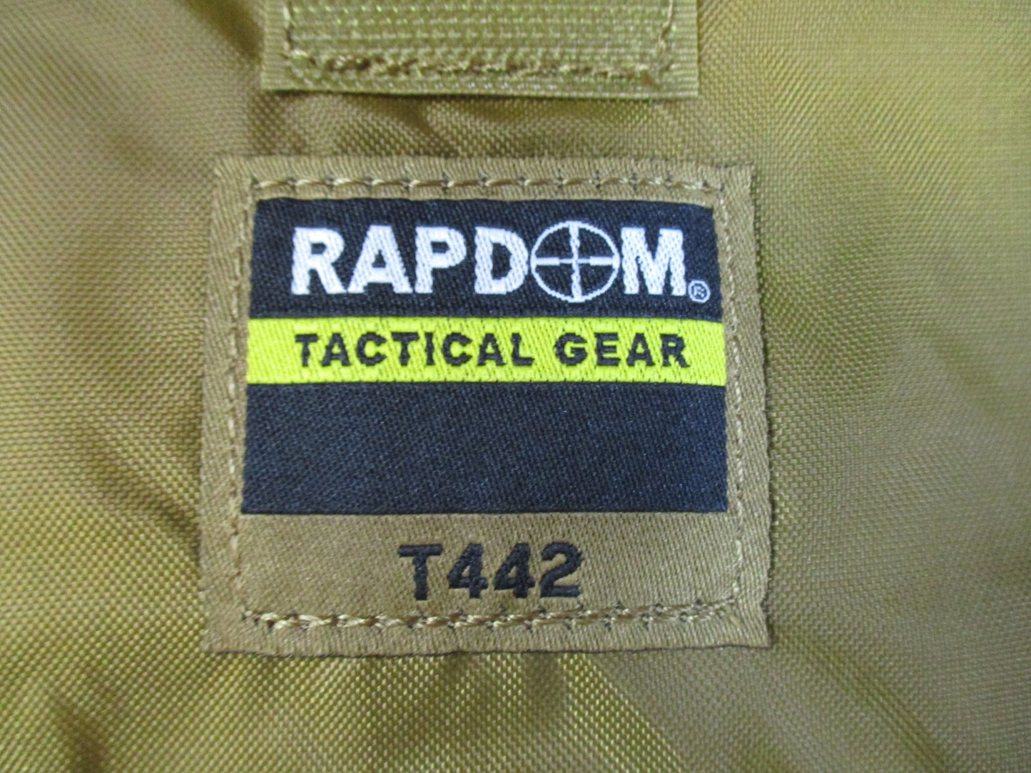 Rapdom Tactical Gear T442 MOLLE Canteen Utility Pouch Coyote Tan Cordura