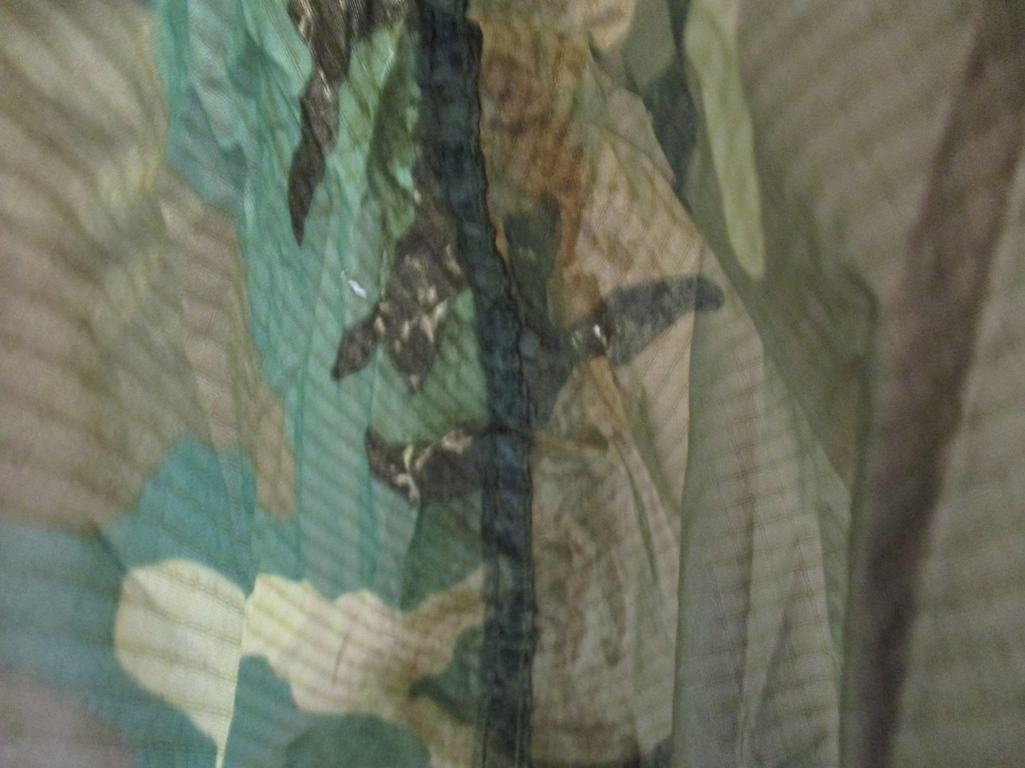 US Military Woodland Camo Ripstop Poncho Tactical Rain Gear Surplus