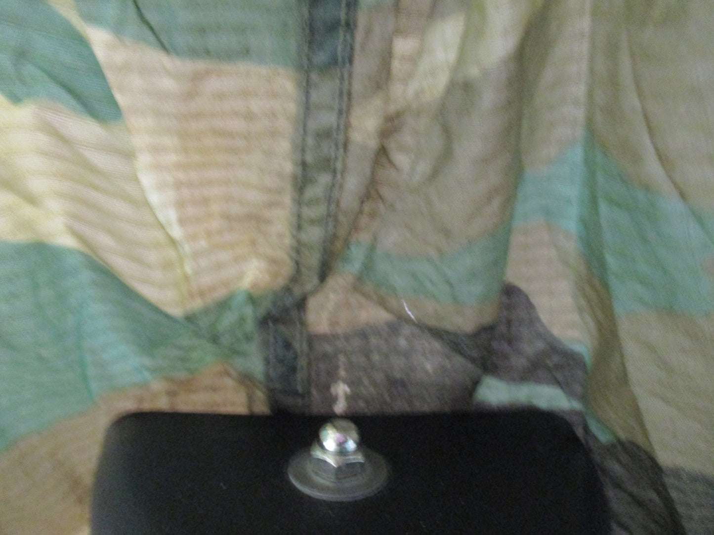 US Military Woodland Camo Ripstop Poncho Tactical Rain Gear Surplus