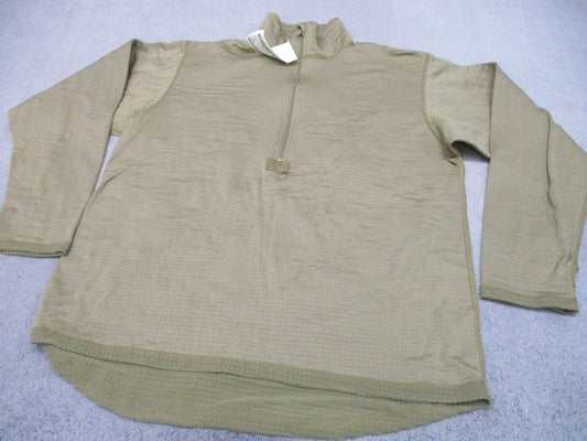 USGI Gen III ECWCS Level 2 Midweight Shirt Coyote Large Regular NWT