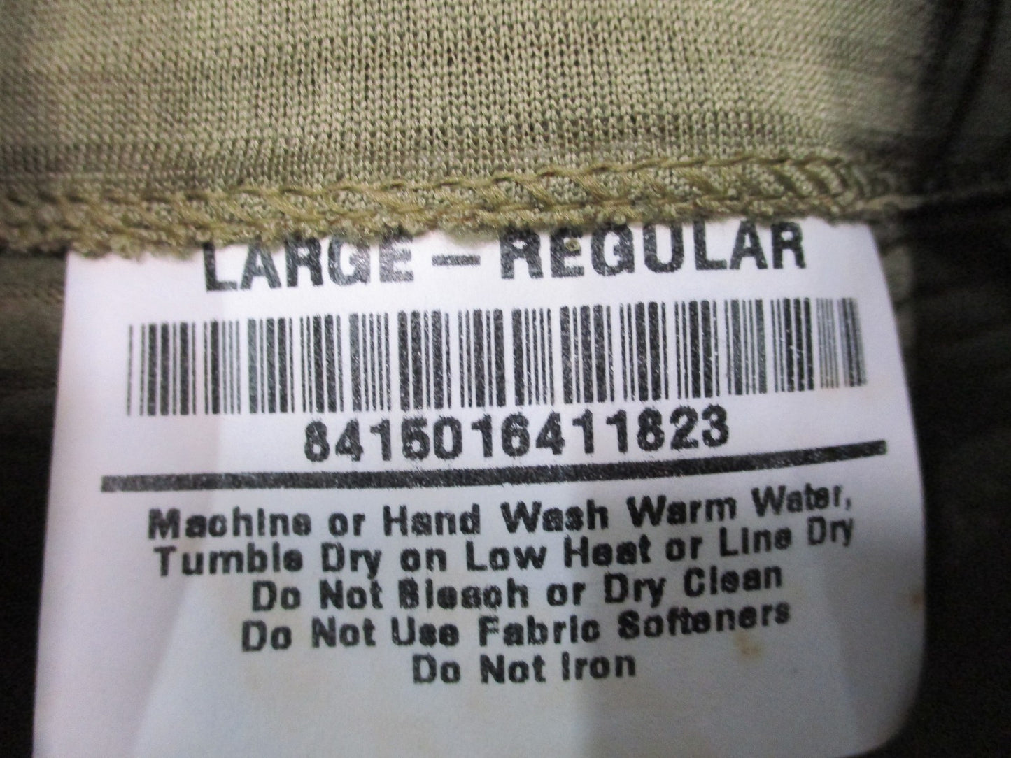 USGI Gen III ECWCS Level 2 Midweight Shirt Coyote Large Regular NWT