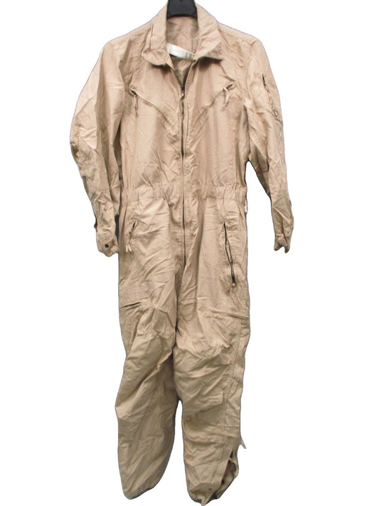 US Military Combat Vehicle Crewmen Coveralls Aramid Tan Medium Regular Surplus