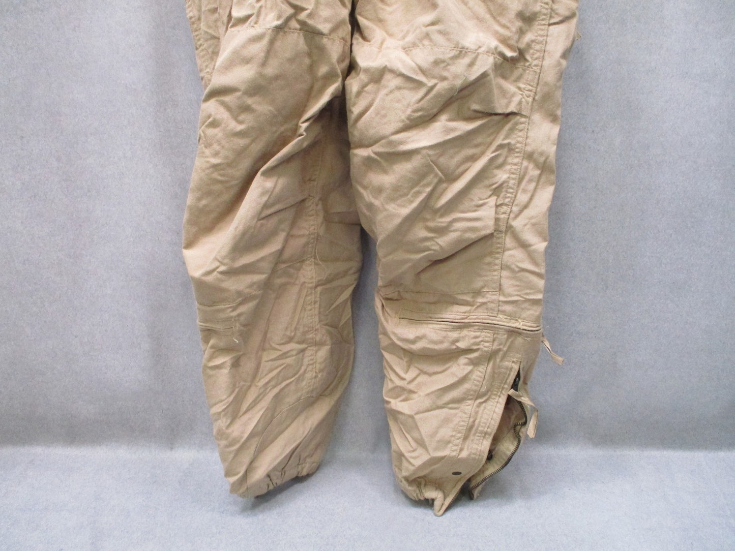 US Military Combat Vehicle Crewmen Coveralls Aramid Tan Medium Regular Surplus