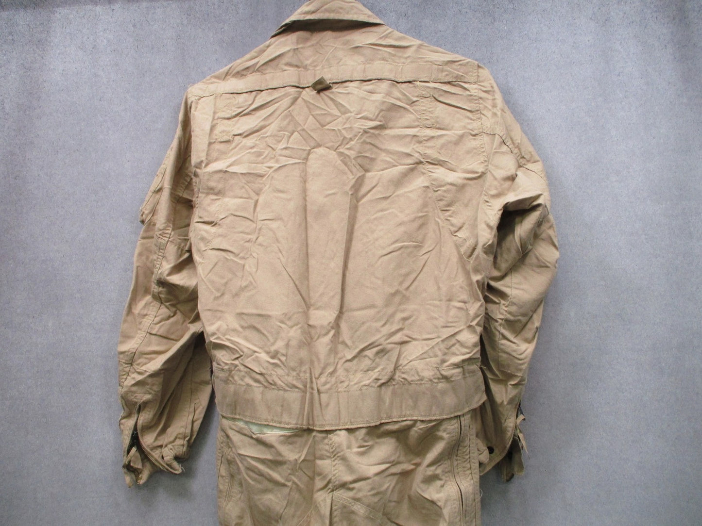 US Military Combat Vehicle Crewmen Coveralls Aramid Tan Medium Regular Surplus