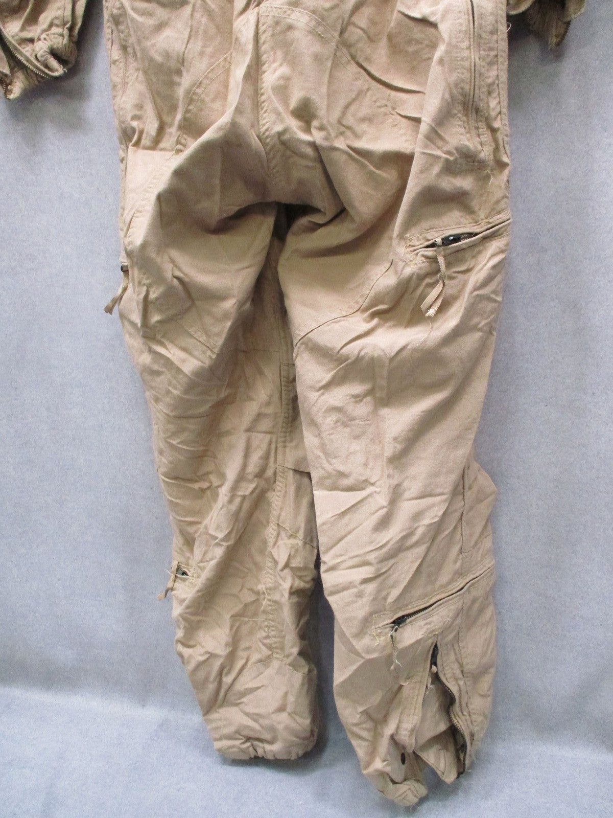 US Military Combat Vehicle Crewmen Coveralls Aramid Tan Medium Regular Surplus