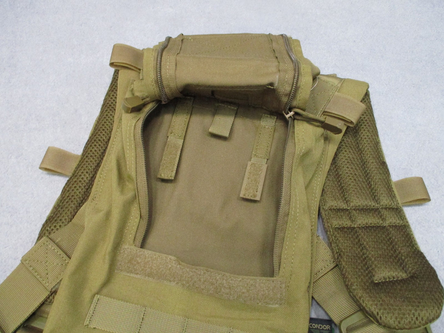 Condor 242 Hydro Harness Hydration Carrier Coyote Brown MCR Chest Rig New