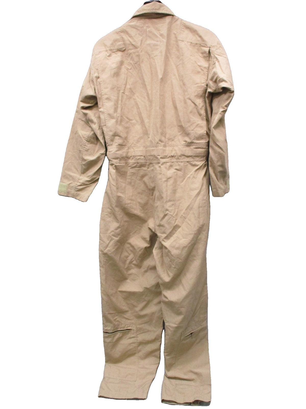 US Military CWU-27/P Flight Suit Coveralls Tan Fire Resistant Size 44L