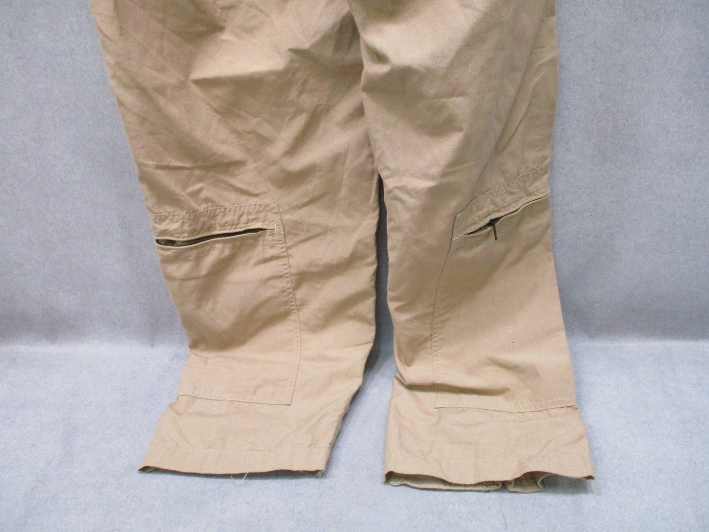 US Military CWU-27/P Flight Suit Coveralls Tan Fire Resistant Size 44L