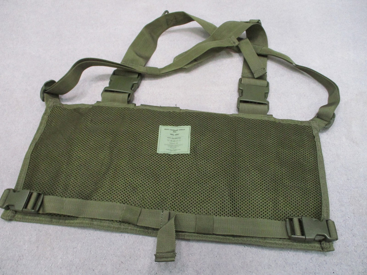 Mil-Tec Tactical Mag Carrier Chest Rig Olive Drab New With Tags