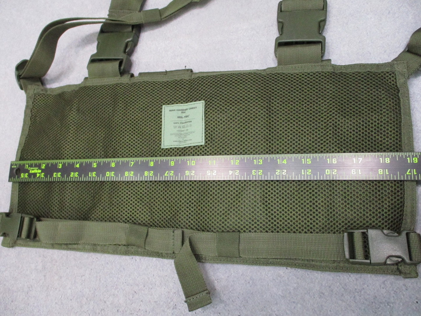 Mil-Tec Tactical Mag Carrier Chest Rig Olive Drab New With Tags