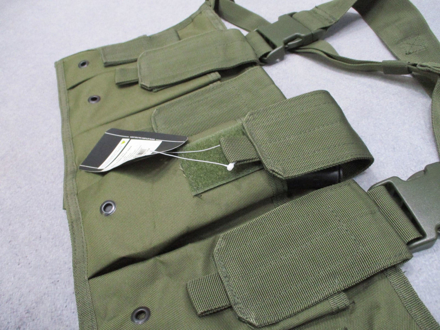 Mil-Tec Tactical Mag Carrier Chest Rig Olive Drab New With Tags