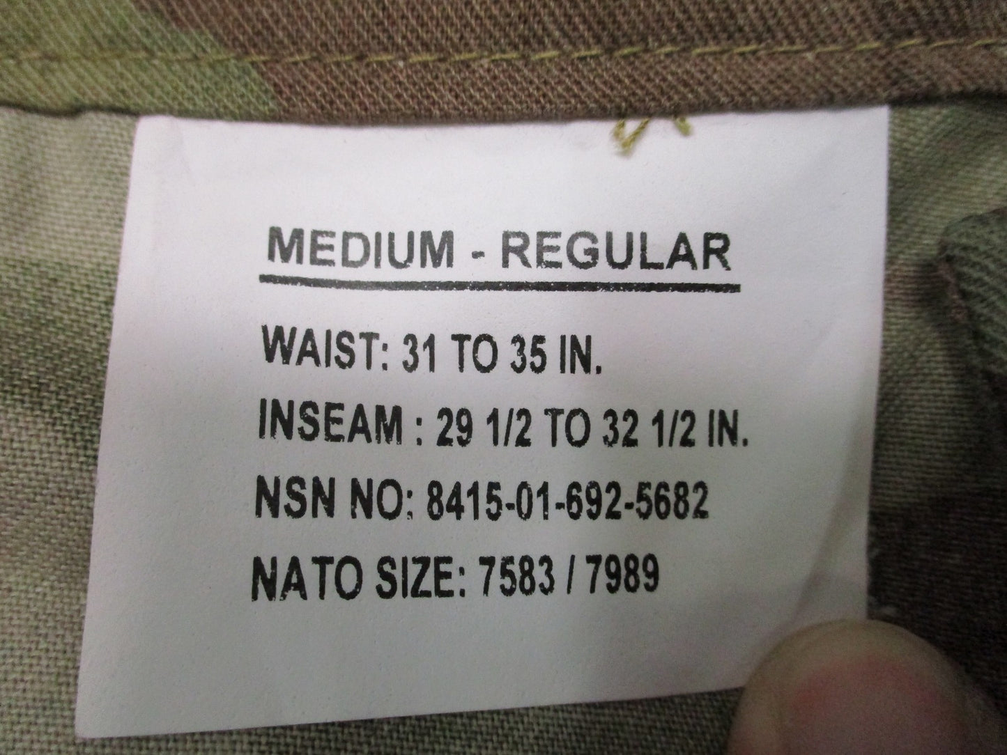 US Army FR Advanced Combat Pants M-R Scorpion OCP AIKP ReadyOne NWOT