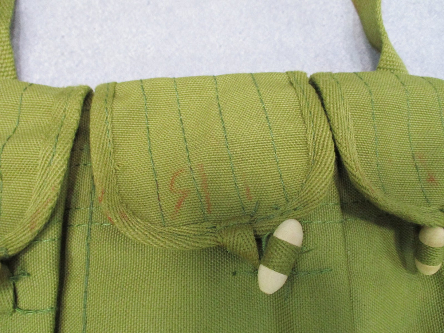 Type 56 Chicom Chest Rig Olive Green Canvas Russion Army Reproduction